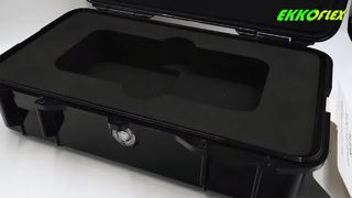 CNC EVA foam lining insert engraving