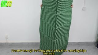 Double foam sleeping hiking mat