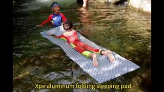 PE foam hiking sleeping mat