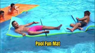 Spliced Floating water mat